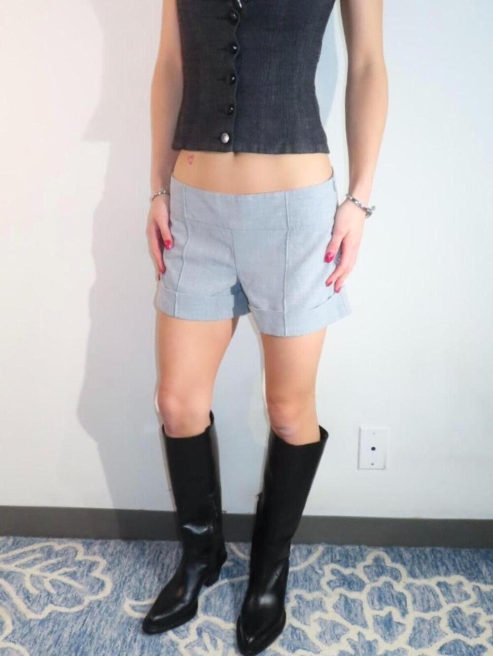Women's Grey Shorts